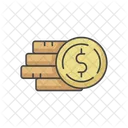 Coin Money Stack Icon