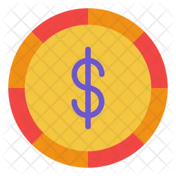 Dollar Coin  Icon