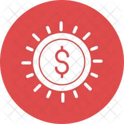 Dollar coin  Icon