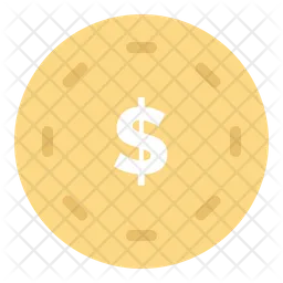 Dollar Coin  Icon