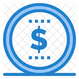 Dollar Coin  Icon