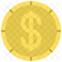 Dollar Coin  Icon