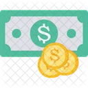 Dollar Coin Cash Coin Icon