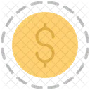 Dollar Coin  Icon