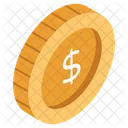 Dollar Coin Money Finance Icon