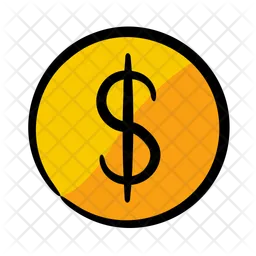 Dollar Coin  Icon