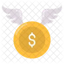 Dollar Coin Cash Icon