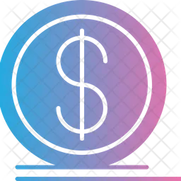 Dollar coin  Icon