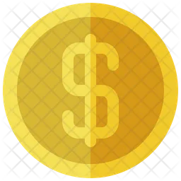 Dollar Coin  Icon