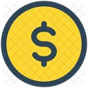 Dollar coin  Icon