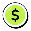 Dollar Coin  Icon