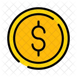 Dollar Coin  Icon