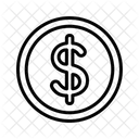Dollar Coin Money Dollar Icon
