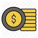 Dollar coin  Icon