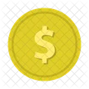 Dollar Coin Money Dollar Icon