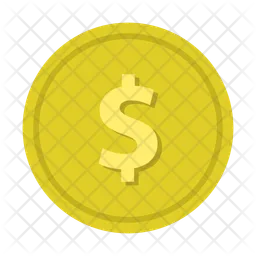 Dollar Coin  Icon