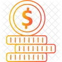 Dollar coin  Icon