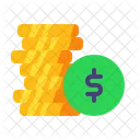 Dollar Coin  Icon