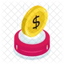 Dollar coin  Icon