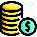 Currency Cash Dollar アイコン
