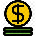 Dollar Coin  Icon