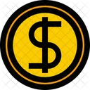 Dollar Coin  Icon