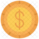 Dollar Coin  Icon