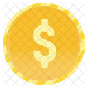 Dollar Coin  Icon