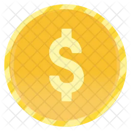 Dollar Coin  Icon