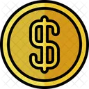 Dollar Coin  Icon
