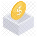 Dollar Coin Cash Coin Money Coin Icon