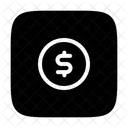 Dollar coin  Icon