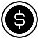 Dollar coin  Icon