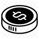 Dollar coin  Icon
