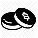 Dollar coin  Icon
