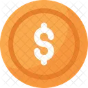 Dollar Coins Icon