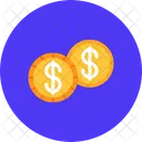 Dollar Coins Dollar Coins Icon