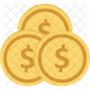 Dollar Coin Dollar Sign Currency Icon