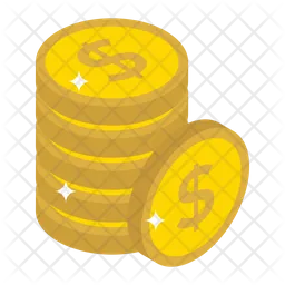 Dollar Coins  Icon