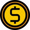 Coins Bank Commerce Icon