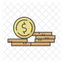 Coin Money Stack Icon