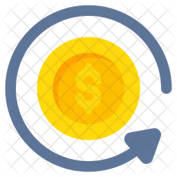 Dollar Coins  Icon