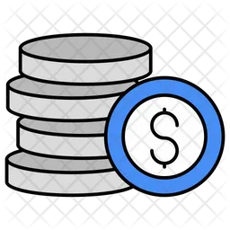 Dollar Coins  Icon