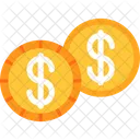 Dollar Coins Dollar Coins Icon