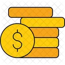 Dollar Coins  Icon