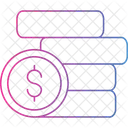 Dollar Coins  Icon