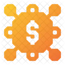 Dollar Connecting  Icon