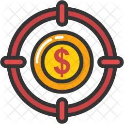 Dollar Crosshair  Icon
