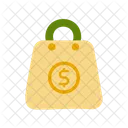 Shopping Dollar Argent Dollar Icon