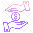 Dollar-Darlehen  Symbol